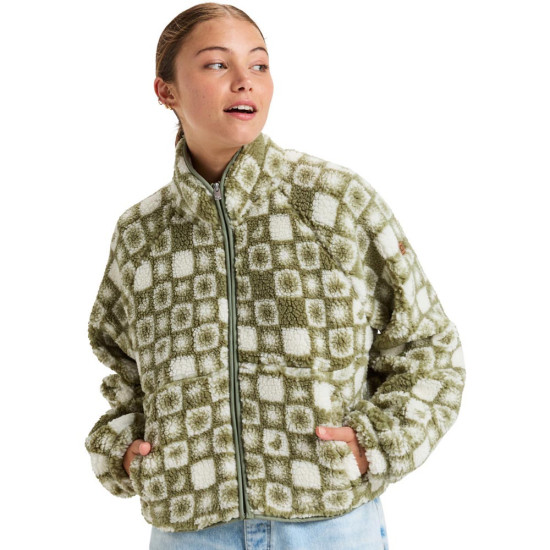 Roxy Γυναικείο μπουφάν Blurry Cloud - Full Zip Polar Jacket